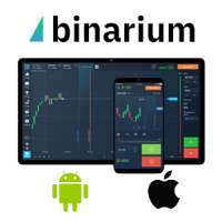 Мобильное приложение брокера бинарных опционов Binarium