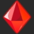 Красный кристалл x10